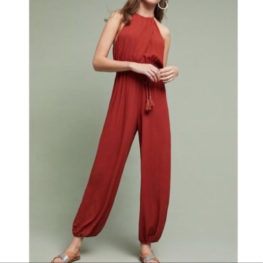 ANTHROPOLOGIE ELEVENSES JUMPSUIT